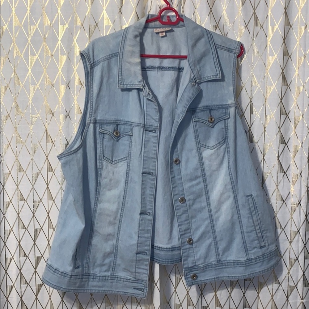Denim vest